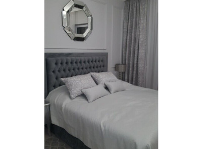 Chesterfield Bett Polster Doppel Hotel Deko Betten Schlafzimmer 140x200cm